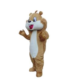 2022 Mascot Costumes Animal Squirrel Costume Outfits Adult Women Men Cartoon For Carnival Festival Commercial Dress