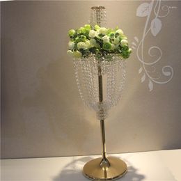 Party Decoration 100 Cm Tall Wedding Crystal Table Centrepiece Flower Stand Road Lead 10pcs/lot