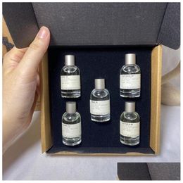 Solid parfumgeuren Le labo neutraal per set 5x10ml de noir 29 roos 31 Santal 33 EDP voor mannen vrouwen blijvende geur snel deliv dhuqe