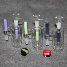 14mm 18mm Glasses Ash Catcher Hookahs Thick Glass Ashcatcher Quartz banger bowl Bongs Water Pipes Smoking Accessories