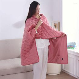 Blankets 5V USB Large Electric Blanket Powered By Power Bank Winter Bed Warmer Heated Body Heater Household Supplies