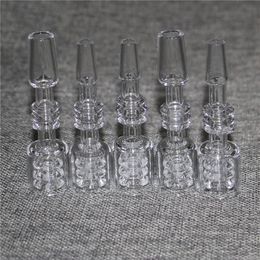 Hookahs Diamond knot quartz domeless nail 10/14/19mm male/ female joint Set smoking glass bong dab rigs