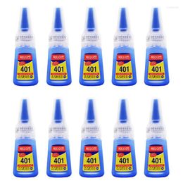 Nail Gel 10p Multifunctional 401 Instant Glue 20g Strong Adhesive Art Flash Acrylic Decoration Office And School Supplies