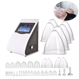 Portable Slim Equipment Upgrade 180ml XL breast enlargement butt lifting vacuum buttock lift machine with 34pcs cups 3 metal heads