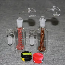 Glass Ash Catcher 14mm 18mm Recycler ashcatcher for glass water pipes bongs smoking accessories bubbler