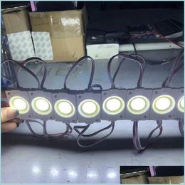 Led Modules Modes 20Pcs/Lot Ip65 Waterproof Round Chip 2.5W Dc 24V Cob Mode Injection Moulding Cold Warm White For Truck Drop Deliver Dhd6A