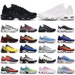 Classic Tn Ultra Scarpe casual Uomo Tns Plus Triple Nero Bianco Sport Rosso Giallo Neon Chaussures Requin Basket Maglia traspirante Designer Scarpe da ginnastica Sneakers