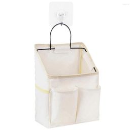 Storage Boxes Convenient Hanger Bag Double-sided Net Pockets Pouch High Capacity Wall-mounted Save Space