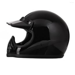 Motorcycle Helmets DOT ECE Approved Vintage Personalised Full Face Scorpion Helmet Chopper Motocross Racing Off Road Capacetes Para Moto