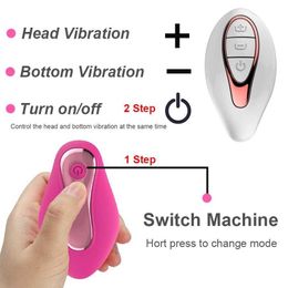 Full Body Massager Sex toy Vibrator Toys Remote Women Dildo Spot Massager Vagina Clitoris Stimulator Female Masturbator Wearable IQKH HFP5