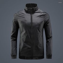 Men's Jackets MRMT 2022Brand Men's Overcoat For Male Jacket Outer Wear Clothing Garment Coat Thin Fleece Collar Tops