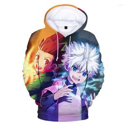 Men's Hoodies X 3D Print Hoodie Sweatshirts Men Women Fashion Trendy Oversized Pullover Hisoka Printed Harajuku Anime