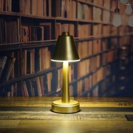 Table Lamps Modern Lamp Energy-saving Rechargeable Nightlight Eye Protection Decorative Lighting For Living Dining Room Bar Coffee