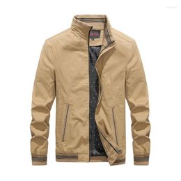Men's Jackets Cotton Jacket Middle-aged Old Dad's Winter Working Clothes Middle Aged Men's Coat Spring And