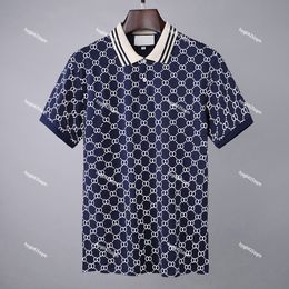 Italy 2023 luxury Mens polo shirts Summer Fashion brands Designer polos shirt Men Designer embroidery Short Sleeve Tees Asian Size M-3XL