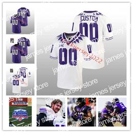 American College Football Wear Stitched TCU Horned Frogs Custom Football Jersey 5 LaDainian Tomlinson 7 Kenny Hill 30 Garret Wallow 94 Corey Bethley 33 Sewo Olonilua