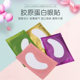 50/pcs Makeup Tool Kits Collagen eye patch isolation under eyelash grow eyes patch