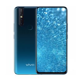 Original Vivo S1 4G LTE Cell Phone 6GB RAM 128GB 256GB ROM Helio P70 Octa Core Android 6.53" Full Screen 24.8MP Elevating Camera Fingerprint ID Smart Mobile Phone