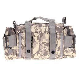 Tactical Bag Sport Bags 600D Waterproof Oxford Fabric Military Waist Pack Molle Outdoor Pouch Bag for Camping Hiking B04241e