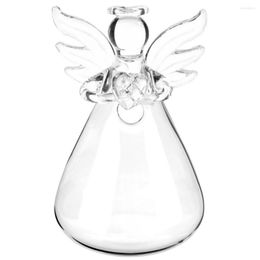 Vases Glass Flower Vase Hydroponic Plants Bottl Container Home Decor Angel For Wedding Party Accessories