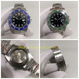 3 Color Mens 41mm Black Green Watch Ceramic Bezel 904L EW Factory Cal 3235 Automatic Full Steel Dive Sapphire 126610ln 126610 1266230d