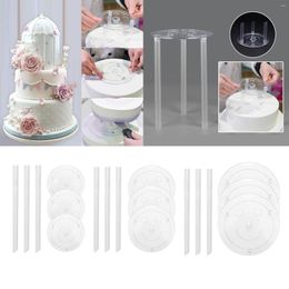 Bakeware Tools Multi- Support Set With Clear For Cake Stands Making