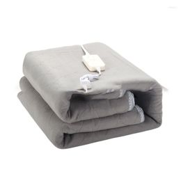 Blankets Portable Winterize Thermal Electric Blanket Heavy Double Shawl Reusable Warm Winter Pad SY50EB