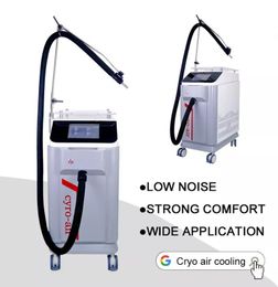 Latest 1800W Low temperature air cold Machine Laser Treatment To -40 Degree Air Skin Cooling System