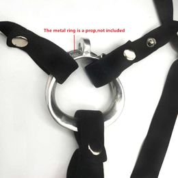 Sex toys masager Massager penis cock 2023 Male Chastity Device Elastic Band Accessories Cock Cage Auxiliary Belt Adjustable Rope Penis Rings Toys For Men 2DKX