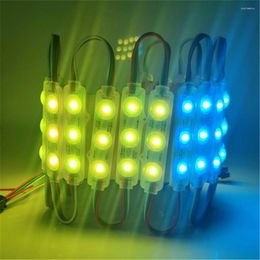 Strings 12V WS2811 Digital Pixel LED Modules Dream Color RGB String IP68 Waterproof For Advertising Letter Sign Backlight