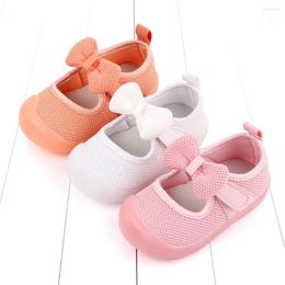 Athletic Shoes Toddler Solid Color Spring Autumn Cute Mesh Breathable Born Baby Girl Kids Girls First Walkers