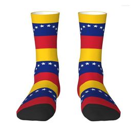 Men's Socks Flag Of Venezuela Dress For Men Women Warm Fashion Novelty Crew