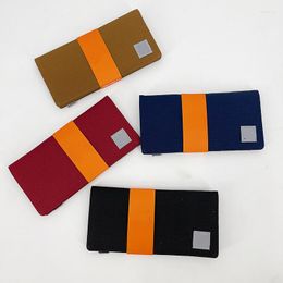 Wallets 2022 Fashion Trend Men Women Coin Purse Casual Holder Oxford Cloth Small Money Wallet