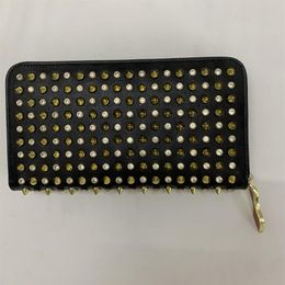 2021 mens womens wallets rivet short fold leather purse wallet and Purses Handbags Credit Card Holders bucket bag245q