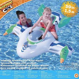 Life Vest Buoy Children's Water Jet Fighter Inflatable Mount Baby Spaceship Water Floating Air Cushion Swimming Ring Infant Floating Bed T221214