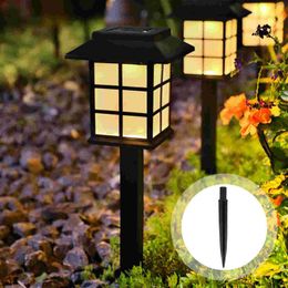 Gift Wrap Lights Spikes Stakes Light Solar Replacement Ground Forpathway Garden Torch Stake Spike Lamp Lamps Outdoor Yard Lawn Plug