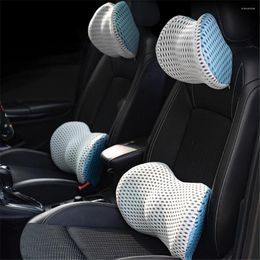 Pillow Car Headrest Lumbar Backrest Memory Foam Waist Slow Rebound Seat Mat For Head Neck Back Soft Rest Spine Support