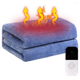 Blankets 1.8 2.0M Large Size Thickening Electric Blanket Heater Heating With Smart Thermostat Winter Warm Flannel Fleece