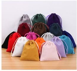 Velvet Drawstring Jewellery Bags Pouch For Jewellery Wedding and Party Favour 8x10 CM/3.14"x3.93"