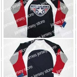 College Hockey Wears Nik1 Customize Mens Womens Kids WHL Tri-City Americans 100% Embroidery Custom Any Name Any No. rare Ice Hockey Jerseys S-6XL Goalit Cut