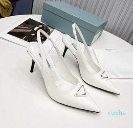 2022 dress Shoes High-heel Pointed Toe Pumps Lady Heels Sandals Wedding Fashion Party Original Box