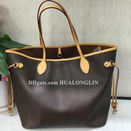 High Grade Quality Women Shopping bag Handbag Designer shoulder purse date code serial number checker tote grid flower248O