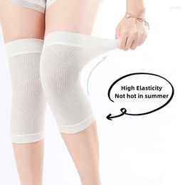 Knee Pads 1Pair Sports Kee Breathable Silk Kneeling Compression Elastic Leg Sleeve Support Guard Brace For Cycling Yoga Running