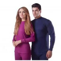 Men's Thermal Underwear Long Johns Men Winter Sets Couples Matching Cotton Pyjamas Set Velvet Thick