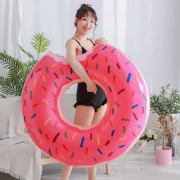 Life Vest Buoy 60/70CM Inflatable Donut Swimming Ring Pool Float Beach Sea Party Water Sport Adult Kid Swimming Training To Prevent Drowning T221215