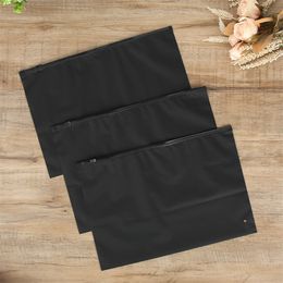 Frosted Black Plastic Package Cloth Travel Storage Bag Waterproof Underwear Pouches