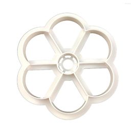 Baking Moulds Plum Blossom Flower Type Cookie Cutter Biscuit Mould Fruit Cake Moluds Embossing Printing Die Bakeware Home Kitchen Tools
