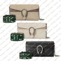 Ladies Fashion Casual Designe Luxury Dionysus Bag Crossbody Shoulder Bags Chain Bag Handbag Tote Messenger Bags TOP Mirror Quality 731782 Purse Pouch