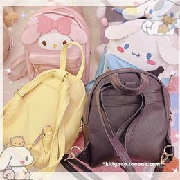 Storage Bags Cute Woman Shoulder Messenger Bag High Quality Youth PU Leather Backpacks For Teenage Girls Female School