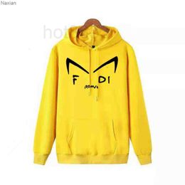 Men's Hoodies & Sweatshirts Designer Luxury Classic Hoodie Sweater Autumn Mens And Womens FF Little Monster Eye letter printed Coat Pure Cotton Hoodeds G6PJ